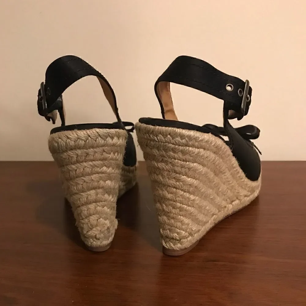 Perfect Nordstrom Boutique satin wedges